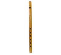 Gavya International Bamboo Bansuri Flute for beginners A Key Tune scale 7 Holes Fipple Woodwind Clarinet Quena Flute Musical Instrument Krishna Flute 15 Inch, GAVNWFL5-01