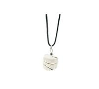 Gavya International Raw Selenite Crystal Pendant Tumbled Necklace Chakra, Healing, Lucky Protection Reiki Energy Wellness Crystal Healing Metaphysical spiritual Gift for men women