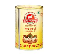 Gavyratan Pathmeda A2 Desi Cow Bilona Ghee - Natural Flavour, 1 liter, Bi-Directionally Churned, Traditional Vedic Process, High Smoke Point, Made by Rural Communities