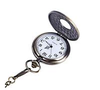 Gaw100b-1a Pattern Personalized Pocket Watch Quartz Men's Watch Boys Analog Watches Ages 7-10 (Gold, One Size)