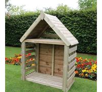 Gawsworth Garden Log Store by Churnet Valley