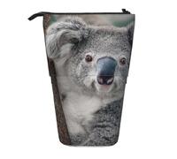 gawuoab Laid-Back Koalatelescopic Pencil Bag Holder Stand up Pencil case