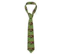 gawuoab Rhodesian Ridgebacks Dogs Puppies Pets Family Mens Ties Neckties Polyester Novelty Skinny Tie