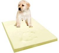 GAX Sports Memory Foam Dog Bed 100% Visco Elastic Cool Gel Mattress Off-Cut Anti-Microbial Cushions Certified Cushions, Mattresses Foam Supportive, Pressure Relief & Pain Relief (18 x 27 x 2)