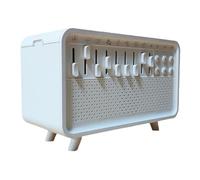 GAXAETR White Noise Machine Diffuser, 8 Sounds, Night Light, BT Speaker | 8 adjustable white noise options let you craft your perfect sleep soundtrack by mixing Sleeping Music, Thunder, and Wave.