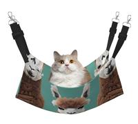 GaxfjRu Alpaca Llama Adjustable Cat Bed Hammock Perch For Window, Cozy Velvet Pet Sleeper And Lounge For Kittens