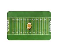 GaxfjRu American Football Field Ball Sport Indoor Door Mat - Perfect For Kitchen, Living Room And Entryway Large Door Mat Indoor- Facecloth Fabric For Indoor Use