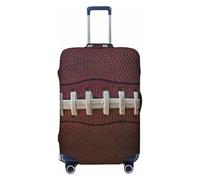 Gaxfjru American Football Laces Print Travel Luggage Cover Suitcase Cover Protector Suitcase Washable Baggage Covers Anti-Scratch