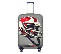 GaxfjRu American Football Print Suitcase Cover Protector Travel Luggage Cover Suitcase Washable Baggage Covers Anti-Scratch