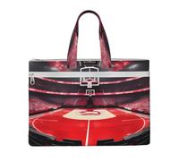 GaxfjRu Basketball Arenas print Tote Bag Canvas Laptop Bag for Women Casual Work Bags for Travel, Office, College