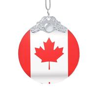 GaxfjRu Canadian Flag Xmas Home Decorations Ornaments, Hanging Christmas Tree Gift Pendant For Holiday Cheer