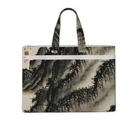 GaxfjRu Chinese painting print Tote Bag Canvas Laptop Bag for Women Casual Work Bags for Travel, Office, College