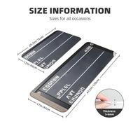 GaxfjRu Cinema Movie Clapboard And Popcorn Kitchen Mat 2 Pcs Kitchen Rug, Comfort Foam Rug For Kitchen, Floor Home, Office Non-Slip