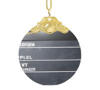 GaxfjRu Cinema Movie Clapboard And Popcorn Xmas Home Decorations Ornaments, Hanging Christmas Tree Gift Pendant For Holiday Cheer