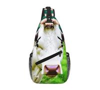 GaxfjRu Cow Patterns print Crossbody Bag for Women Men Sling Bag for Travel Hiking Crossbody Sling Backpack