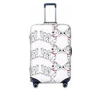 Gaxfjru Cute Dalmatian Print Travel Luggage Cover Suitcase Cover Protector Suitcase Washable Baggage Covers Anti-Scratch