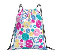 GaxfjRu Cute Nurse Drawstring Back Bag - Waterproof Cinch Bag, String Backpack with Adjustable Straps, Versatile Bags