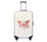 Gaxfjru Cute Pig 1 Print Travel Luggage Cover Suitcase Cover Protector Suitcase Washable Baggage Covers Anti-Scratch