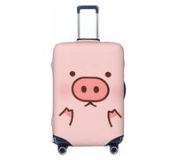 Gaxfjru Cute Pig Print Travel Luggage Cover Suitcase Cover Protector Suitcase Washable Baggage Covers Anti-Scratch