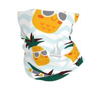 GaxfjRu Cute pineapple print Cooling Multi Use Neck Gaiter Men's and Women's Summer Face Mask for Working, Running Sports