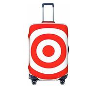 GaxfjRu Design Target Print Suitcase Cover Protector Travel Luggage Cover Suitcase Washable Baggage Covers Anti-Scratch