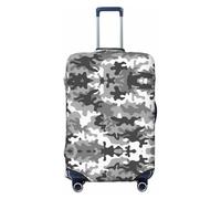 GaxfjRu Digital Camo Print Suitcase Cover Protector Travel Luggage Cover Suitcase Washable Baggage Covers Anti-Scratch