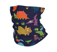 GaxfjRu Dinosaur Palm Leaf print Cooling Multi Use Neck Gaiter Men's and Women's Summer Face Mask for Working, Running Sports