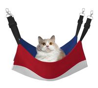 GaxfjRu Dutch Flag Adjustable Cat Bed Hammock Perch For Window, Cozy Velvet Pet Sleeper And Lounge For Kittens