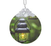 GaxfjRu Fireflies And Lantern Xmas Home Decorations Ornaments, Hanging Christmas Tree Gift Pendant For Holiday Cheer