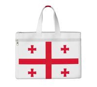 GaxfjRu Flag of Georgia print Tote Bag Canvas Laptop Bag for Women Casual Work Bags for Travel, Office, College