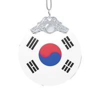 GaxfjRu Flag Of Republic Of Korea Xmas Home Decorations Ornaments, Hanging Christmas Tree Gift Pendant For Holiday Cheer
