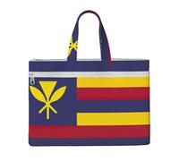 GaxfjRu Flag of the Kingdom of Hawaii print Tote Bag Canvas Laptop Bag for Women Casual Work Bags for Travel, Office, College
