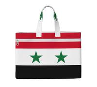 GaxfjRu Flag of the Syrian Arab Republic print Tote Bag Canvas Laptop Bag for Women Casual Work Bags for Travel, Office, College