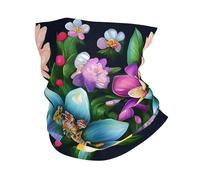 GaxfjRu Flower Diamond Paintings print Cooling Multi Use Neck Gaiter Men's and Women's Summer Face Mask for Working, Running Sports
