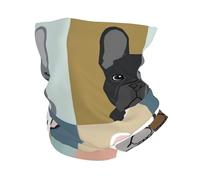 GaxfjRu french bulldog print Cooling Multi Use Neck Gaiter Men's and Women's Summer Face Mask for Working, Running Sports