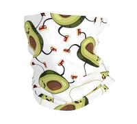 GaxfjRu Funny Cartoon Avocados print Cooling Multi Use Neck Gaiter Men's and Women's Summer Face Mask for Working, Running Sports