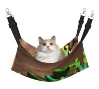 GaxfjRu Funny Frogs Adjustable Cat Bed Hammock Perch For Window, Cozy Velvet Pet Sleeper And Lounge For Kittens