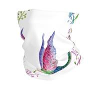 GaxfjRu garden with birds and flowers print Cooling Multi Use Neck Gaiter Men's and Women's Summer Face Mask for Working, Running Sports