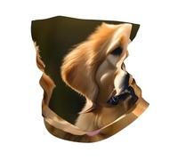 GaxfjRu Golden Retrievers print Cooling Multi Use Neck Gaiter Men's and Women's Summer Face Mask for Working, Running Sports