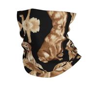 GaxfjRu Golden Retrievers print Cooling Multi Use Neck Gaiter Men's and Women's Summer Face Mask for Working, Running Sports