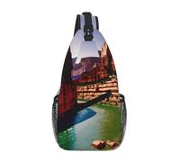 GaxfjRu Grand Canyon print Crossbody Bag for Women Men Sling Bag for Travel Hiking Crossbody Sling Backpack