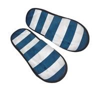 GaxfjRu greek flag Plush Winter Slippers for Indoor Use, Soft Warm House Slippers for Guests and Home Comfort Unisex