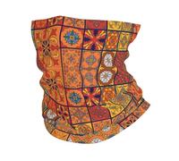 GaxfjRu Group of Moroccan Geometric print Cooling Multi Use Neck Gaiter Men's and Women's Summer Face Mask for Working, Running Sports