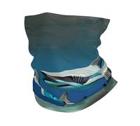 GaxfjRu Hammerhead Sharks print Cooling Multi Use Neck Gaiter Men's and Women's Summer Face Mask for Working, Running Sports