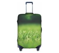 GaxfjRu HD Green Nature Printed Suitcase Skin, Durable Baggage Wrap, High Elasticity Travel Sleeve, for Suitcase Safety