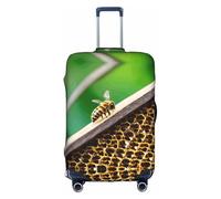 GaxfjRu Honey Bees Printed Suitcase Skin, Durable Baggage Wrap, High Elasticity Travel Sleeve, for Suitcase Safety