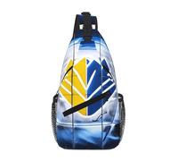 GaxfjRu Ice Hockey Art pattern print Crossbody Bag for Women Men Sling Bag for Travel Hiking Crossbody Sling Backpack