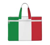 GaxfjRu Italian flag print Tote Bag Canvas Laptop Bag for Women Casual Work Bags for Travel, Office, College
