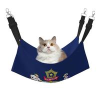 GaxfjRu Maine State Flag Adjustable Cat Bed Hammock Perch For Window, Cozy Velvet Pet Sleeper And Lounge For Kittens