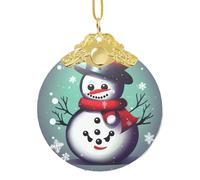 GaxfjRu Merry Christmas Day Snowman Xmas Home Decorations Ornaments, Hanging Christmas Tree Gift Pendant For Holiday Cheer
